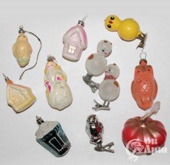 Игрушки ёлочные